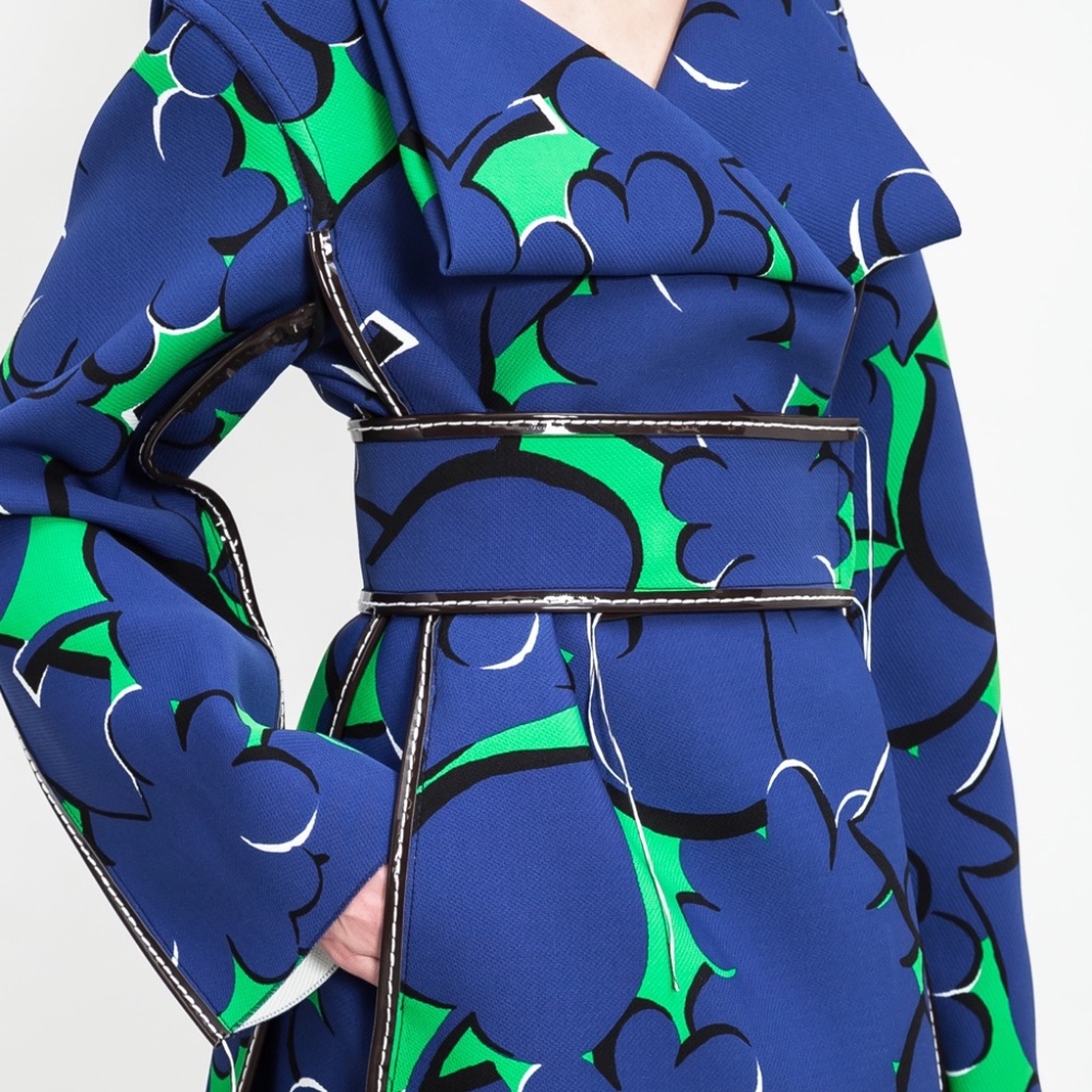 Marni Runway Spangled Marco Drill Coat NWT it40 - Picture 5 of 8